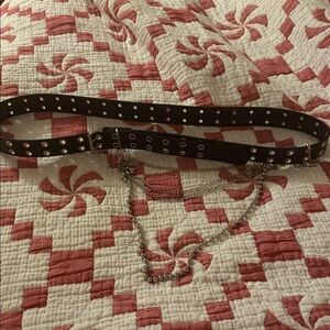 asos curve chain belt